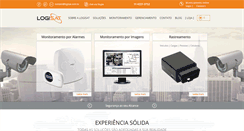 Desktop Screenshot of logisat.com.br
